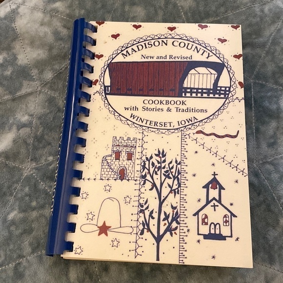 MADISON COUNTY COOKBOOK IOWA - Picture 1 of 9